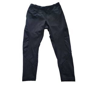 Zella womens Sz Xtra small black crop leggings